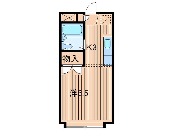 アークパレス桑園の物件間取画像